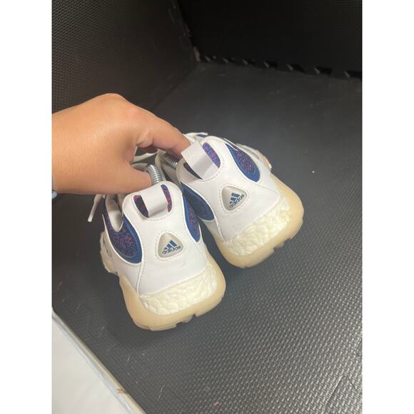 Womens Adidas CODECHAOS 21 Primeblue Golf Shoes White/Marine/Scarlet Sz 10 - Picture 6 of 7